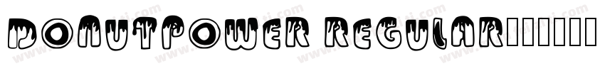 DonutPower Regular字体转换